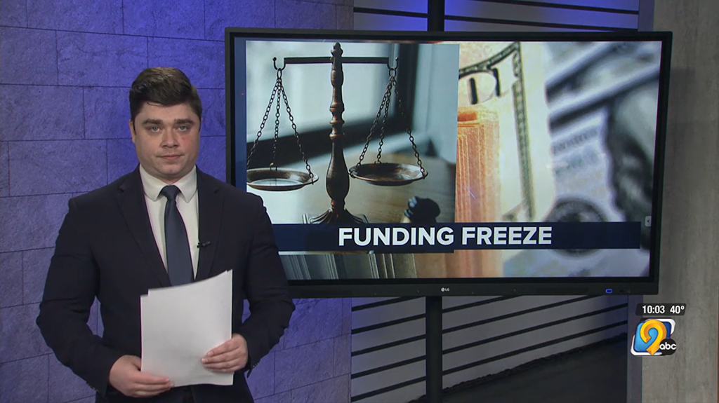 CFJC President & CEO Shelly Maharry Comments on Federal Funding Freeze in Recent KCRG Segment
